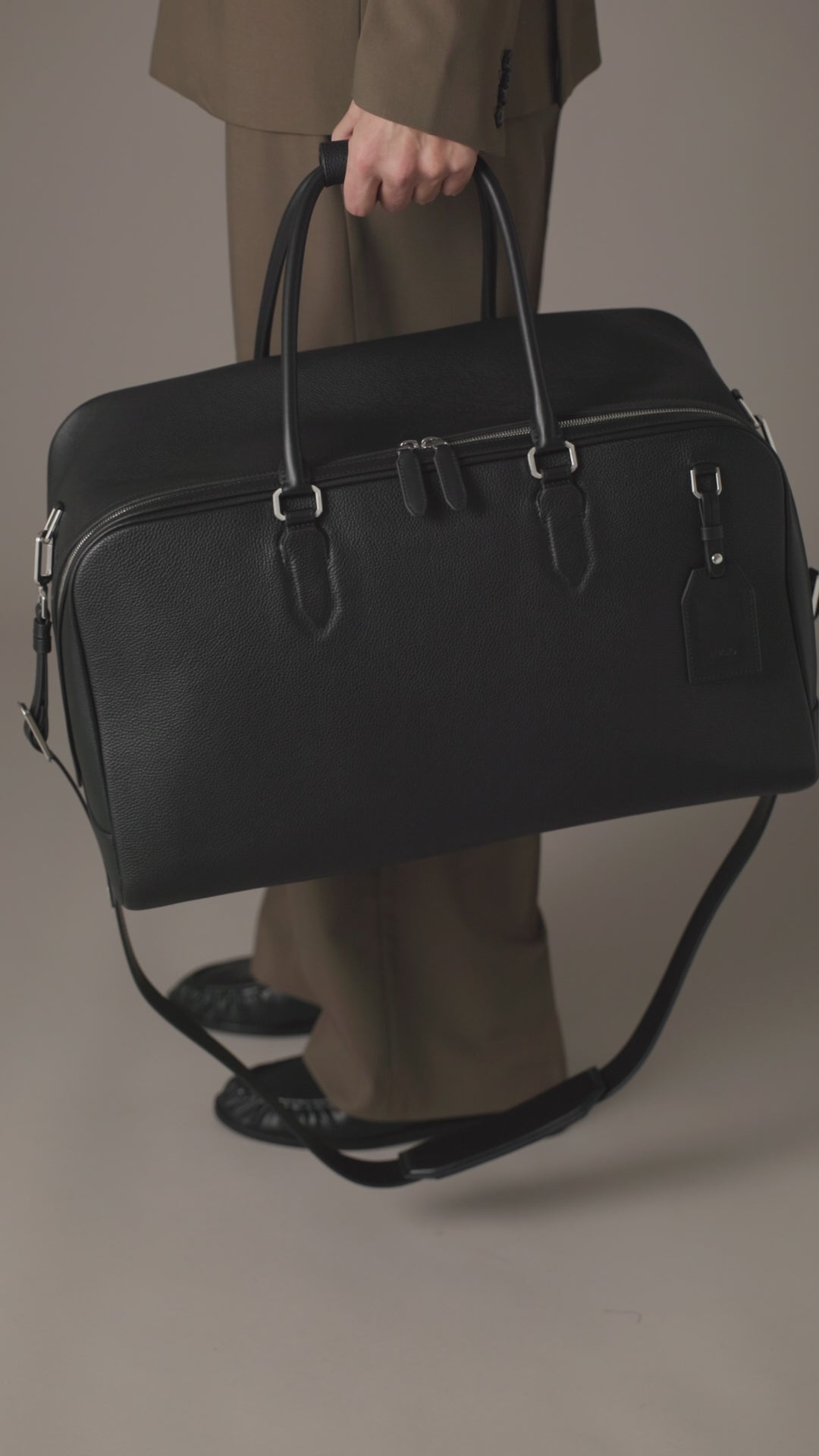 Weekender bag black#Color_Black